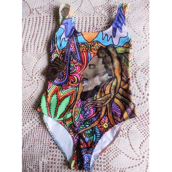 Original Art Swim suit Bob Marley - Picture 5 of 8